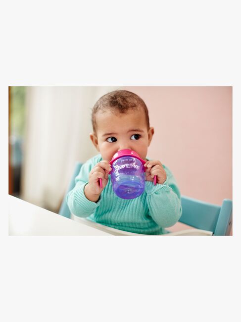 Philips Avent Classic Tåtekopp 200 ml, Purple/Pink