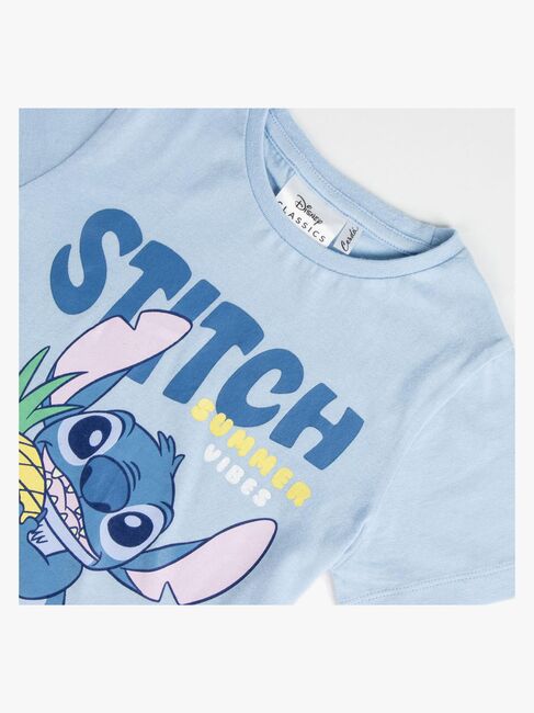 Disney Lilo & Stitch T-skjorte & Shorts, Blå