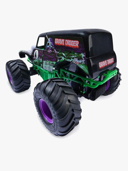Monster Jam Radiostyrt Monstertruck Smash & Bash Grave Dig