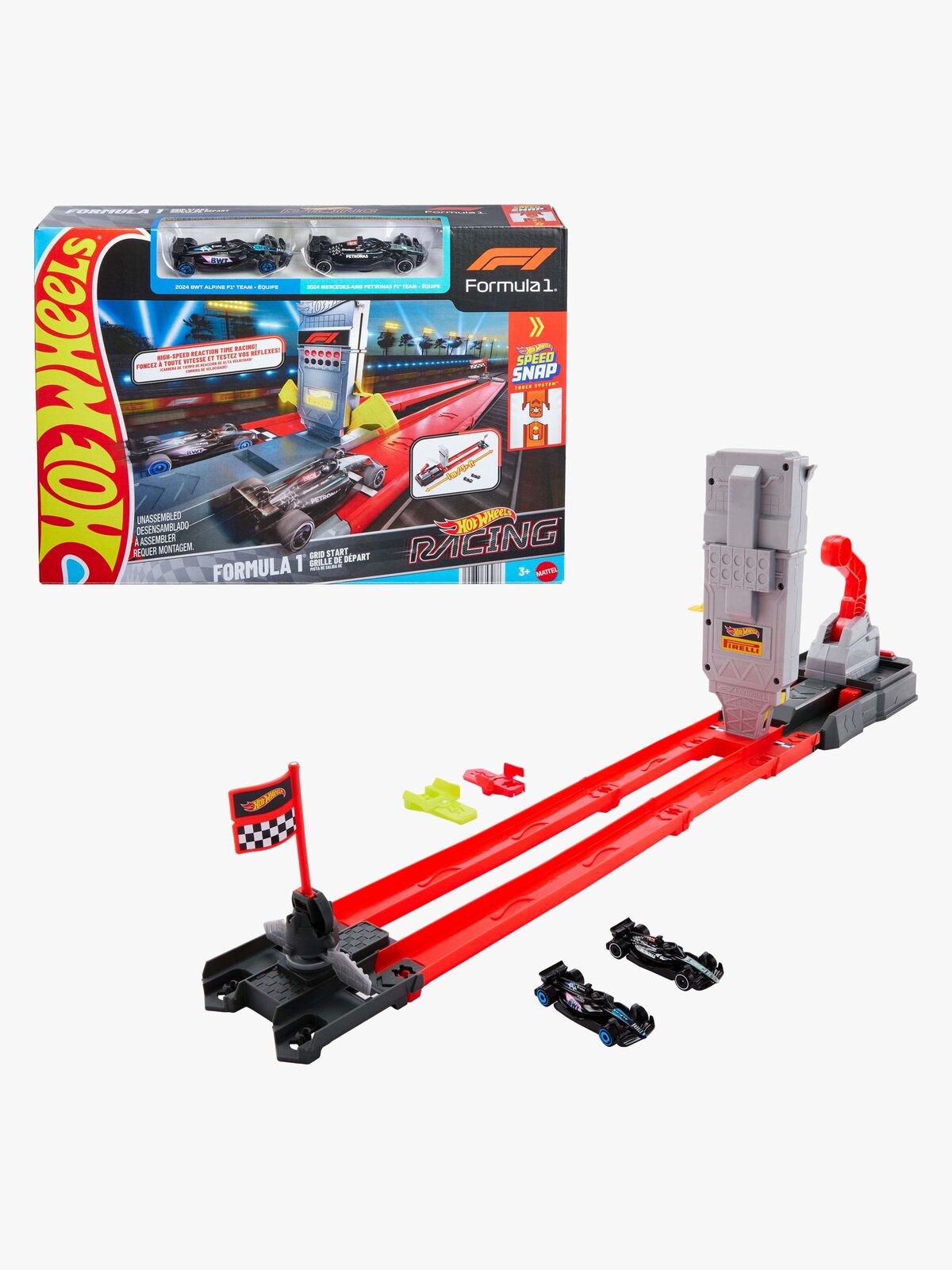 Hot Wheels F1 Bilbane Grid Start Alpine & Mercedes-AMG Petronas