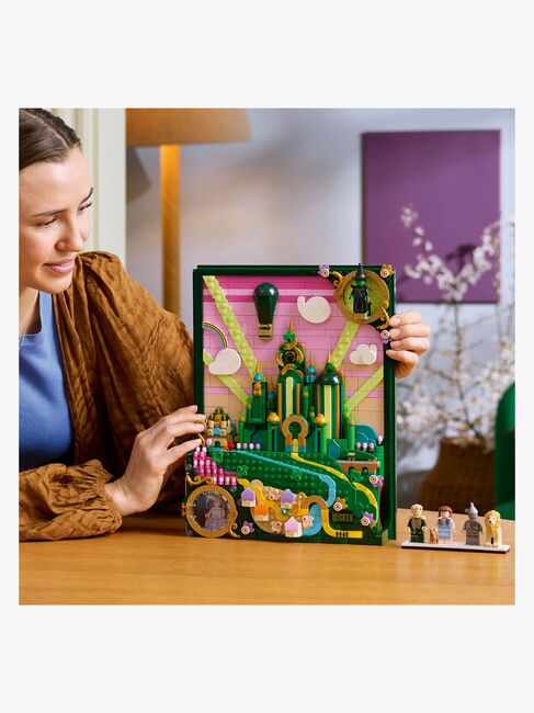 LEGO Wicked 75685 Emerald City-veggkunst