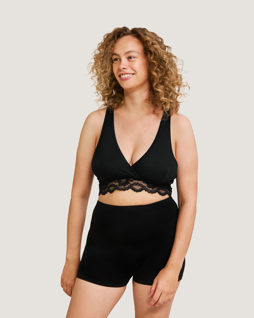 Carriwell Omlott Amme-BH Eko, Svart 