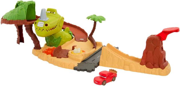 Disney & Pixar Biler På Vei Dino Playground Lekesett