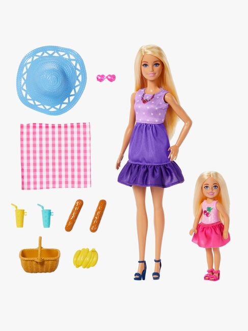 Barbie Family & Friends Lekesett Malibu & Chelsea Piknik