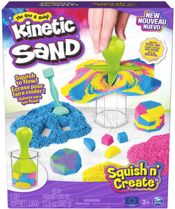 Kinetic Sand Sett Squish n' Create
