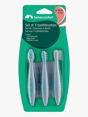 Bebeconfort Growing Baby Tannbørster Sett