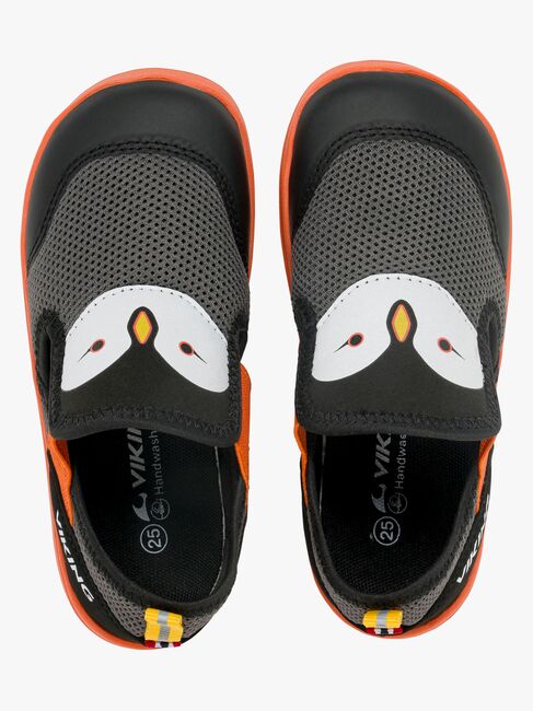 Viking Alv Paw Barefoot Sandaler, Black