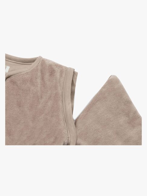 Jollein Sovepose med Avtagbar Erm Rund 60 cm, Velvet Milk Coffee