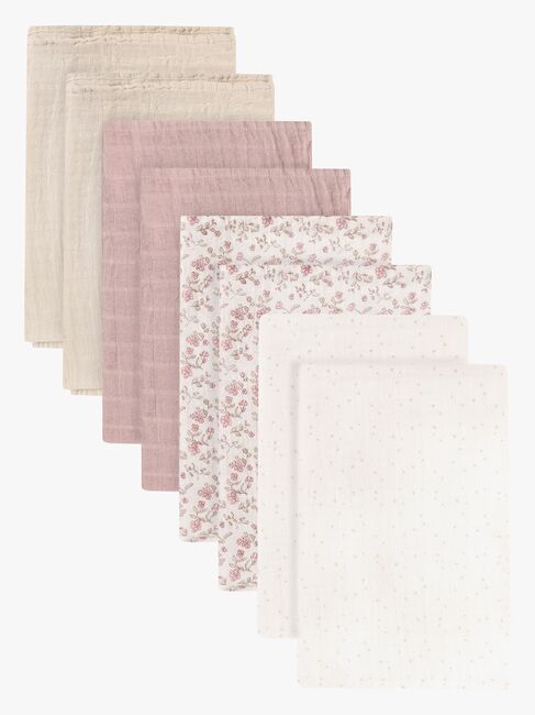 Pippi Musselinteppe 8-Pakk, Violet Ice