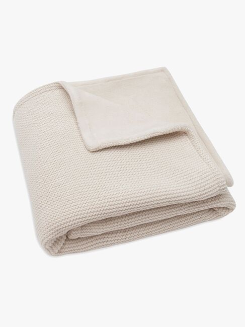 Jollein Teppe 75x100 cm Basic Knit/Velvet, Oatmeal