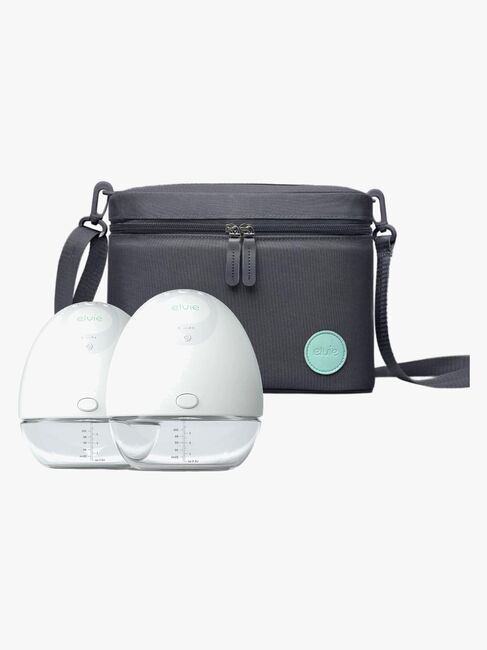 Elvie Pump Elektrisk Brystpumpe Dobbel inkl 3-i-1 Veske