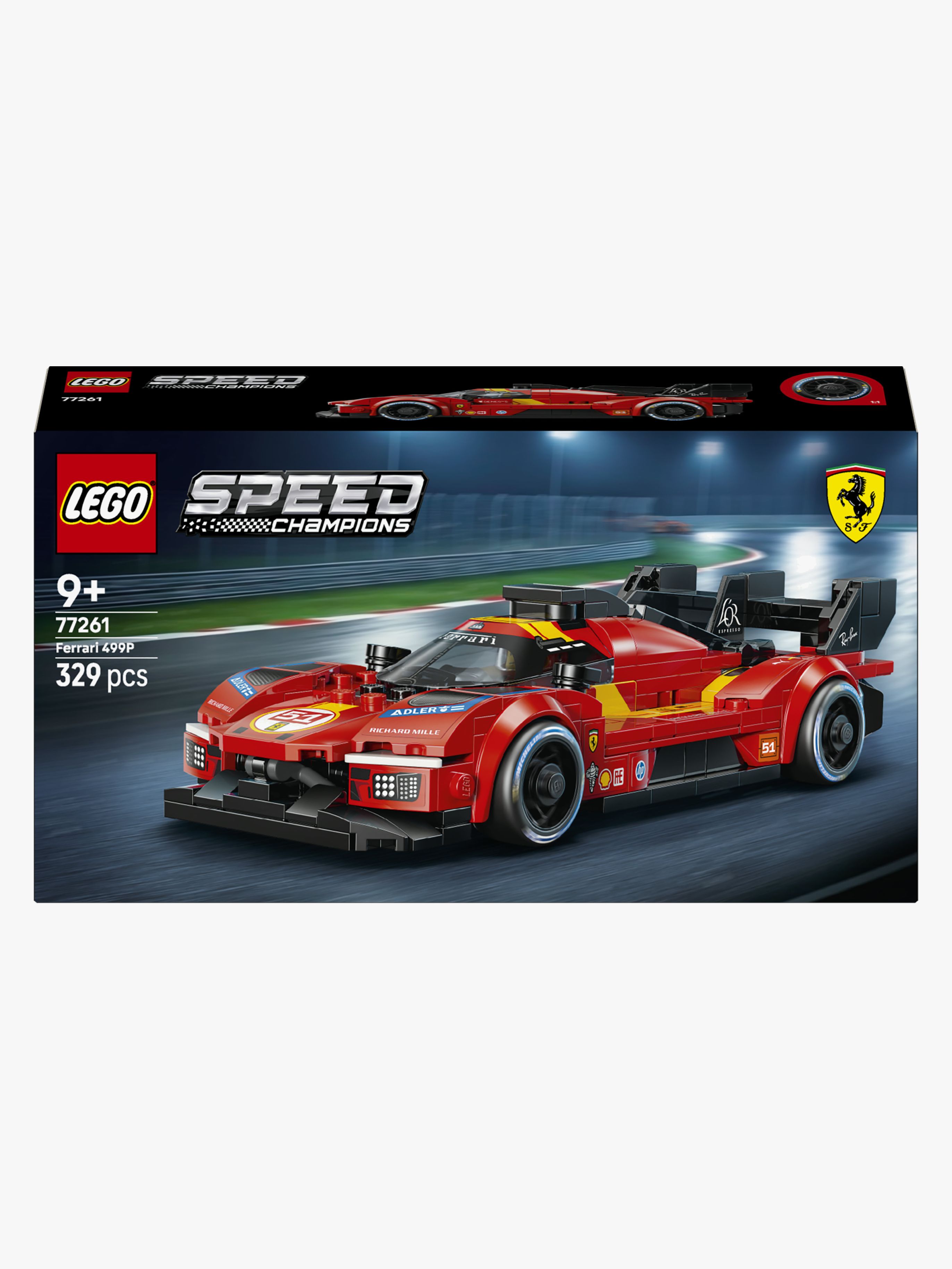 LEGO Speed Champions 77261 Ferrari 499P - Byggesett - Plast
