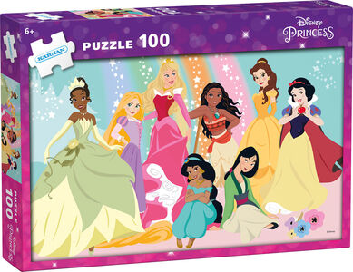 Disney Princess Puslespill 100 Brikker