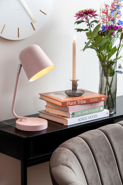 PresentTime Encantar Bordlampe, Soft Pink