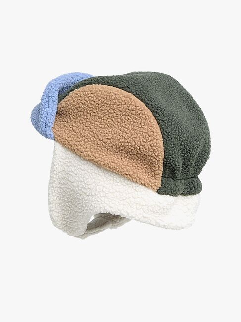 Nordbjörn Knallen Fleece-lue, Tobacco Brown/Stonewash/Oatmeal