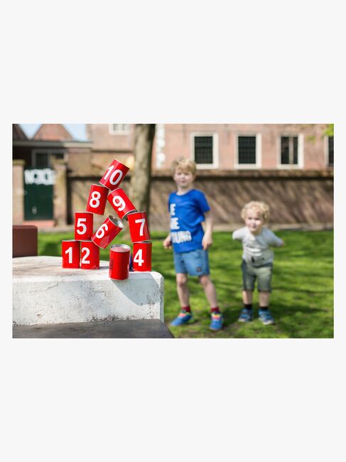 BS Toys Tin Toss Spill, Red