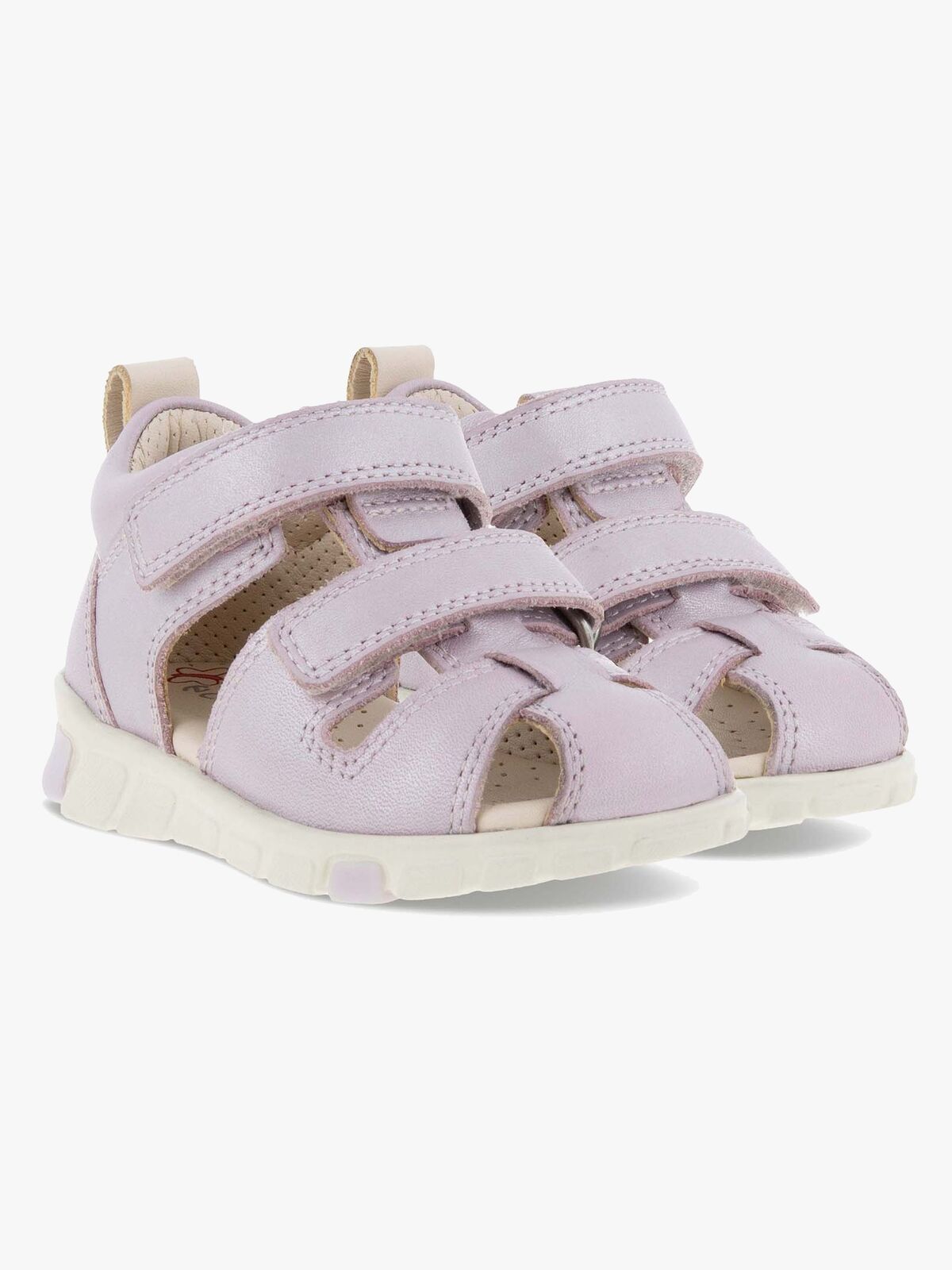 Ecco Mini Stride Sandaler, Violet Ice Metallic