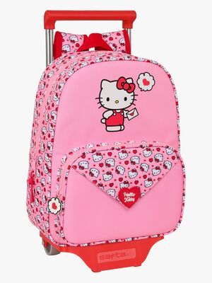 Hello Kitty Trolley Ryggsekk 10L, Rosa