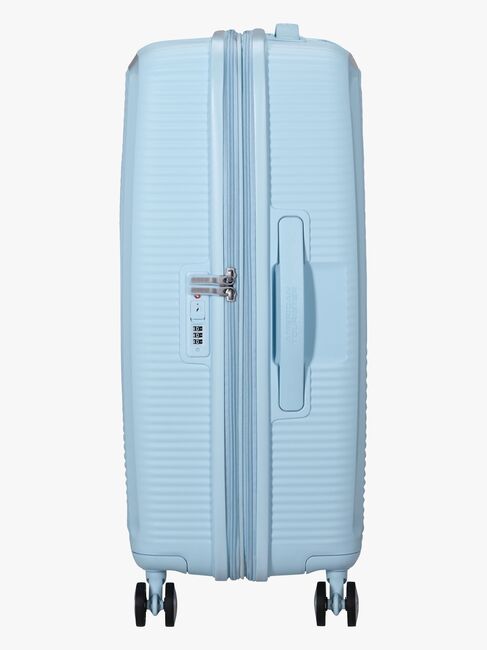 American Tourister Soundbox Spinner Trillekoffert 71,5L, Pastel Blue