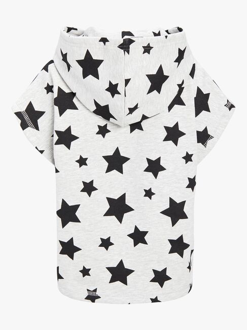 Luca & Lola Rocolo Hoodie, Grey Melange/Stars