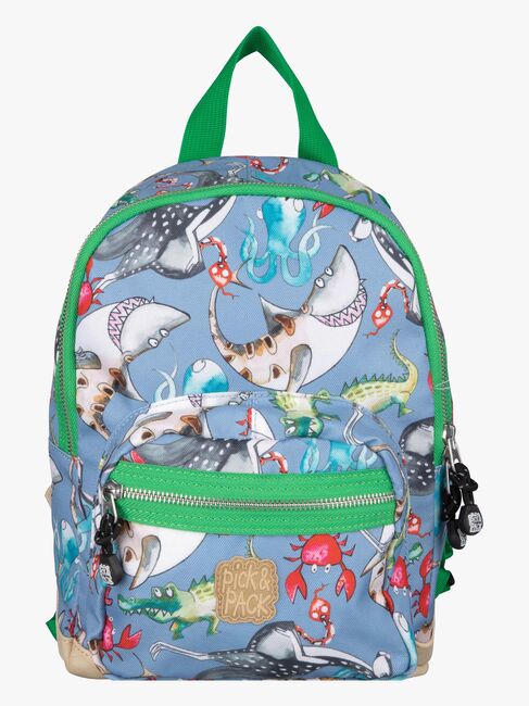 Pick & Pack Mix Animal Ryggsekk 7L, Cloud Grey