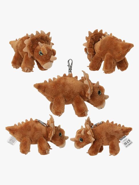 Dino World Nøkkelring Softie Dinosaur Blandet