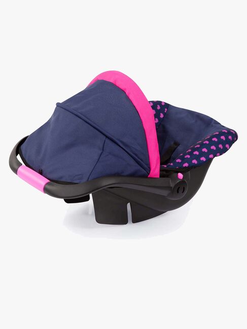 Bayer Design Bilstol med kalesje til dukke, Blå