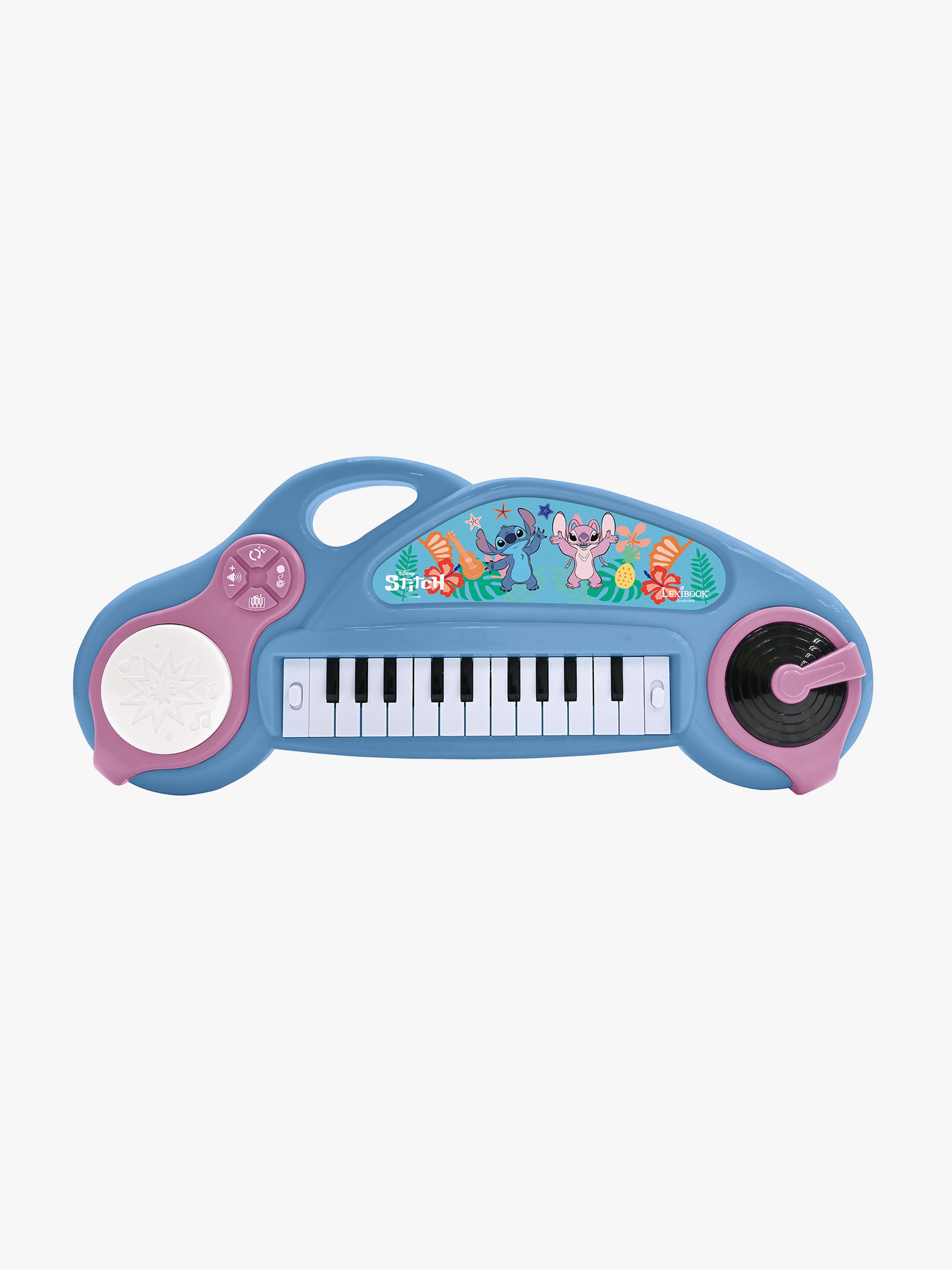 Disney Stich Keyboard med Lys - Piano & Keyboard