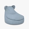 Meowbaby Slimcord Saccosekk Teddy, Turquoise