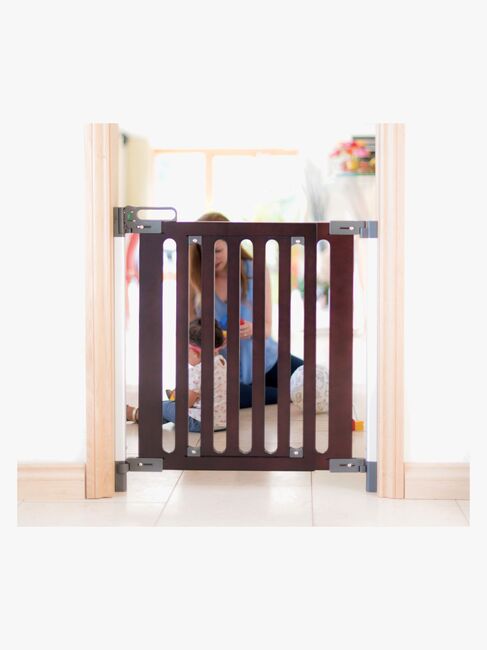 Safe & Care SafeGate Wood Skrugrind, Brun