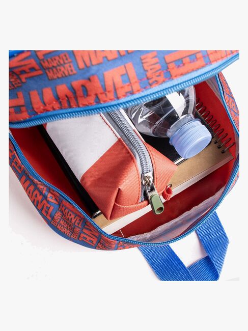 Marvel Avengers 3D Ryggsekk, Blå/Rød