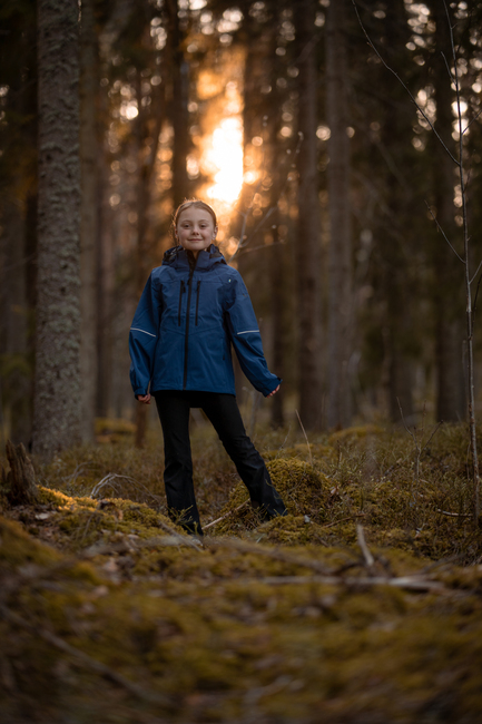 Lindberg Drammen Skalljakke, Blå