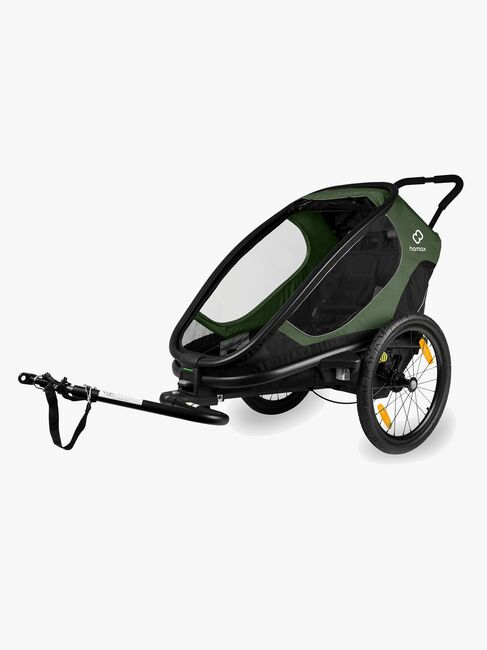 Hamax Outback ONE Sykkelvogn, Green/Black