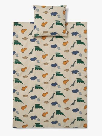 LIEWOOD Carmen Sengesett 70x100 Sprinkelseng, Dinosaurs/Mist