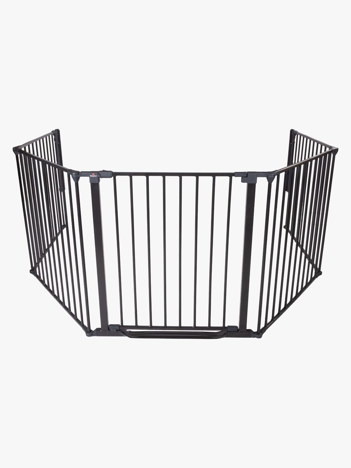 BabyDan Flex StepFree XXL Skrugrind, Svart