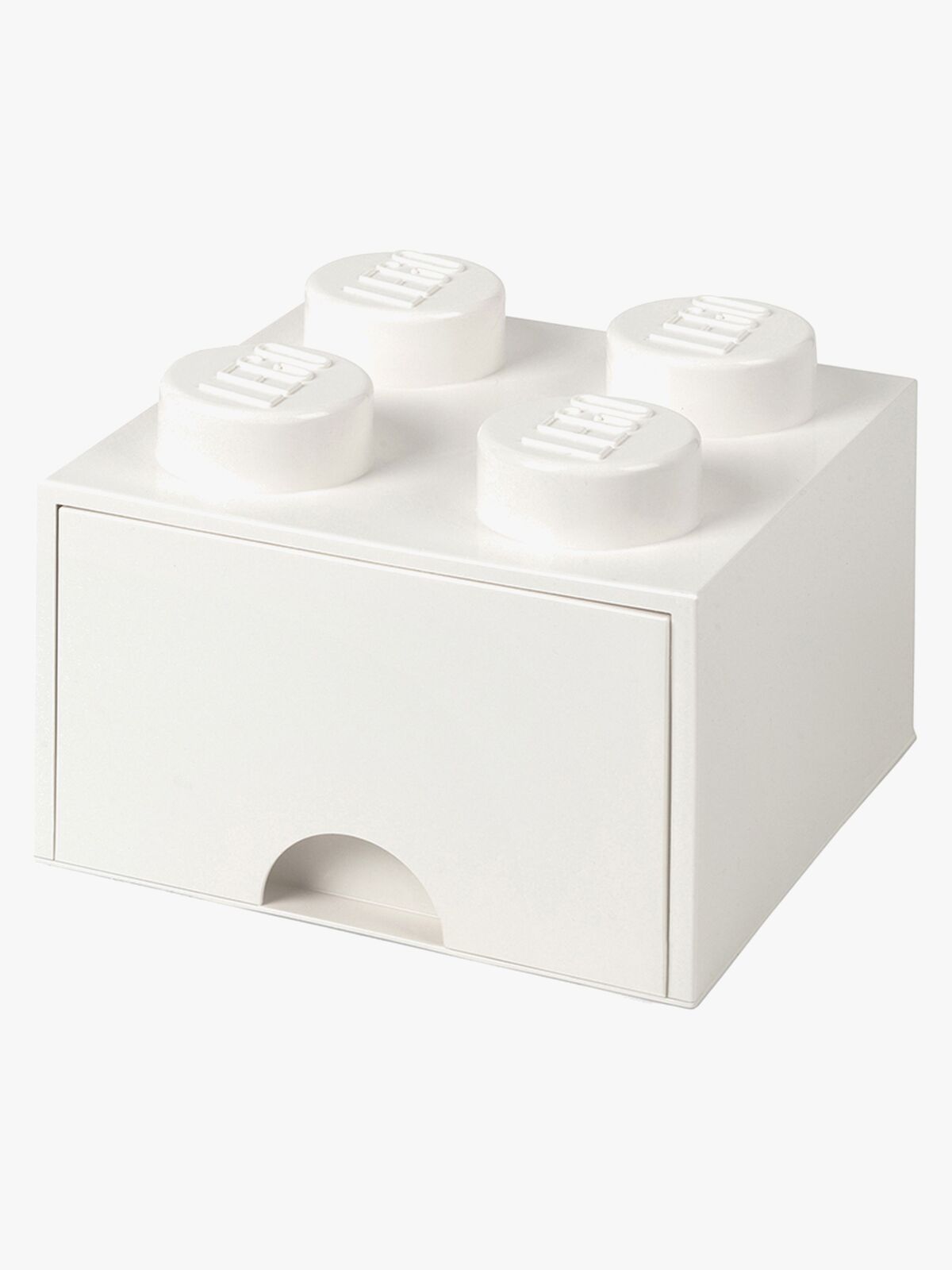 LEGO Oppbevaringsboks med Skuff 4, Hvit