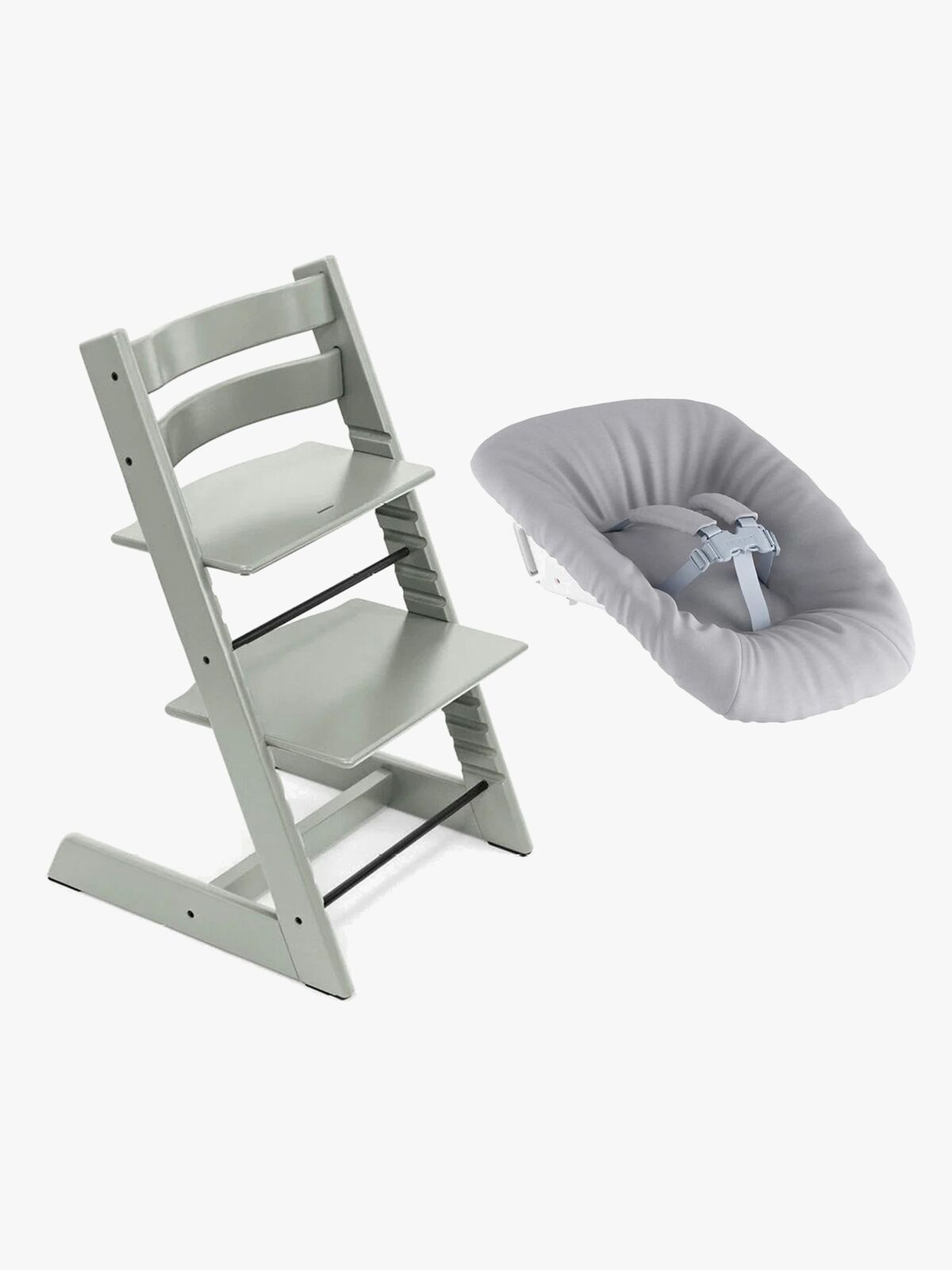 Stokke Tripp Trapp Matstol inkl Newborn Set, Glacier Green