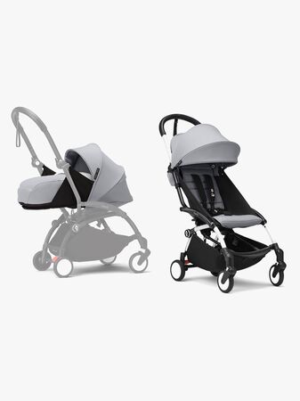 Stokke YOYO 3 Sportsvogn inkl. Newborn Pack, Stone/White