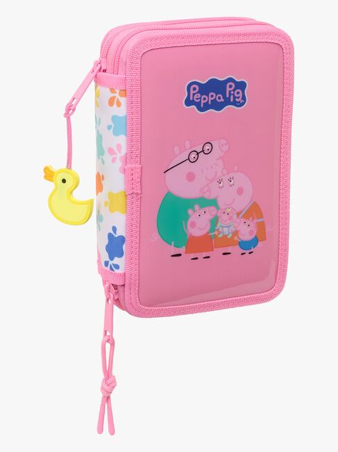 Peppa Gris  Fylt Dobbeltpennal 29 Deler, Baby Pig