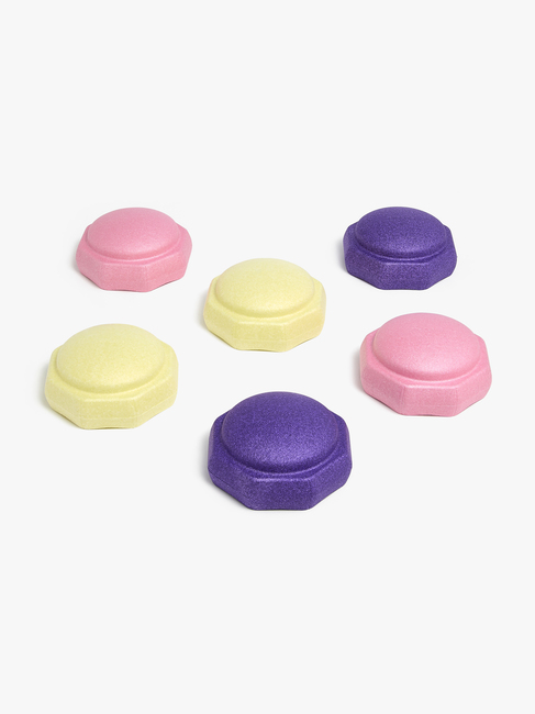 JLY Balansesteiner 6-pakk, Rosa