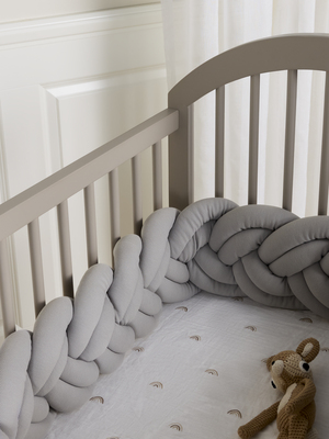 Alice & Fox ALEAH  Flettet Sengekant, Grå