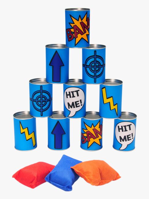 BS Toys Tin Toss Spill, Blue