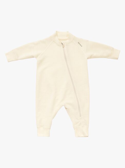Devold Nibba Merino Jumpsuit Baby, Raw White