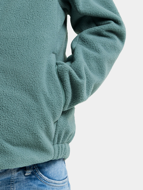 Didriksons Muskot  Vindtett Vindfleecejakke, Factory Blue