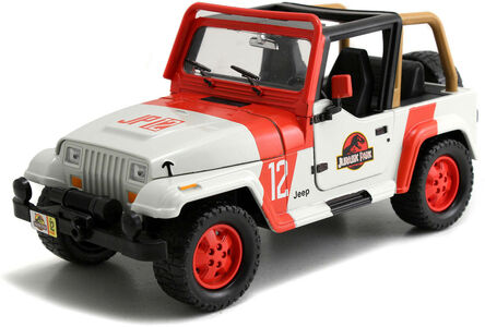 Jada Toys Jurassic Park 1992 Jeep Wrangler 1:24