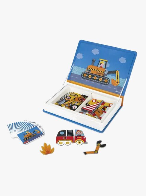 Janod Magneti'Book Racers Magnetsett 50 Stk