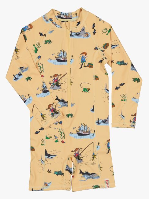 Geggamoja UV-Drakt Pippi Langstrømpe, Gul