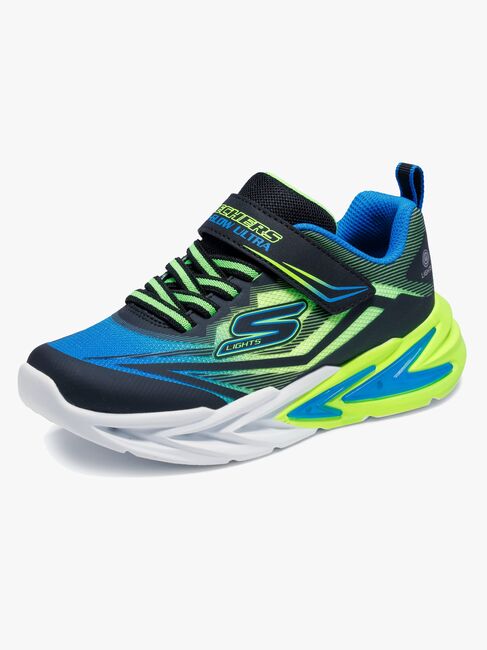Skechers FLEX-GLOW ULTRA  Blinkende Sneakers, Svart