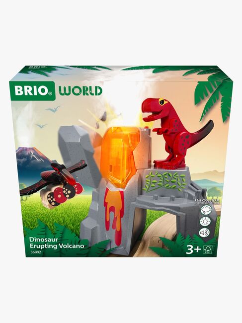 BRIO World 36092 Vulkanutbrudd med Dinosaur