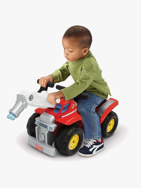 Fisher-Price Pull Back Big Action Brannbil